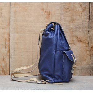 SAC A DOS CUIR BLEU | Mont-Blanc